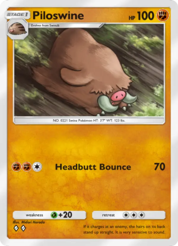 Piloswine